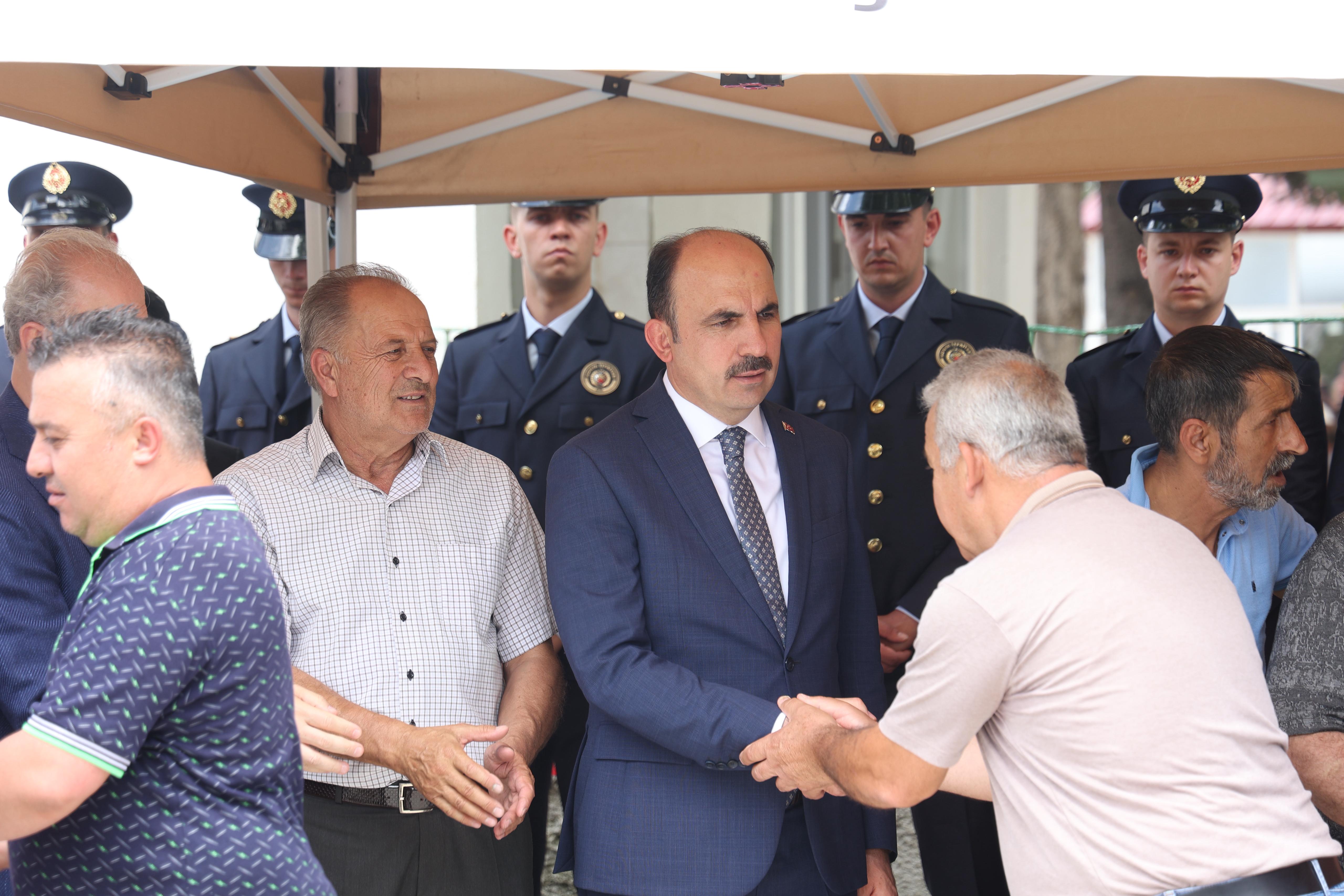 ŞEHİT İTFAİYE ERİMİZ MEHMET TEKELİ SON YOLCULUĞUNA UĞURLANDI