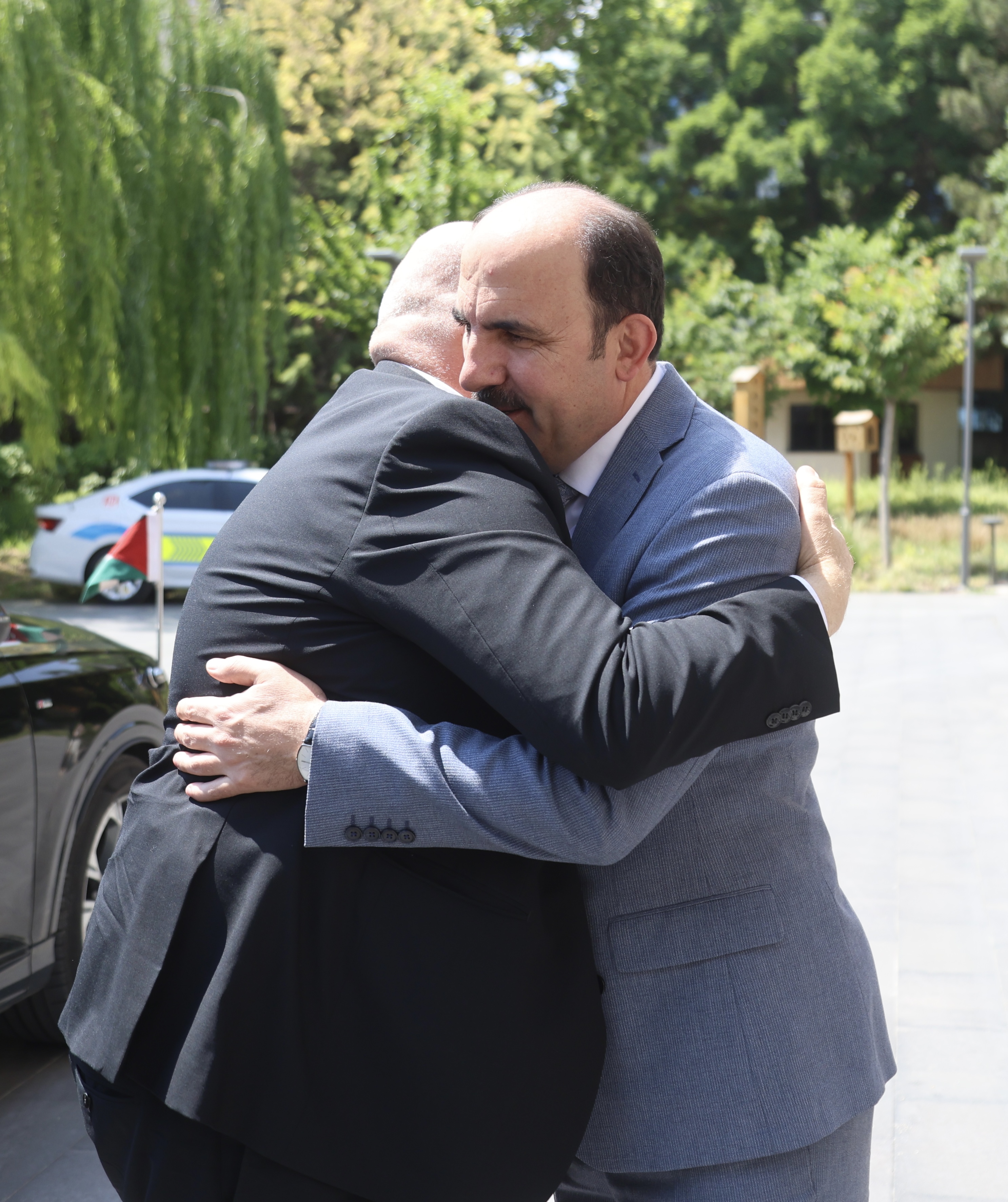FİLİSTİN’İN ANKARA BÜYÜKELÇİSİ EBU CEYŞ BAŞKAN ALTAY’I ZİYARET ETTİ