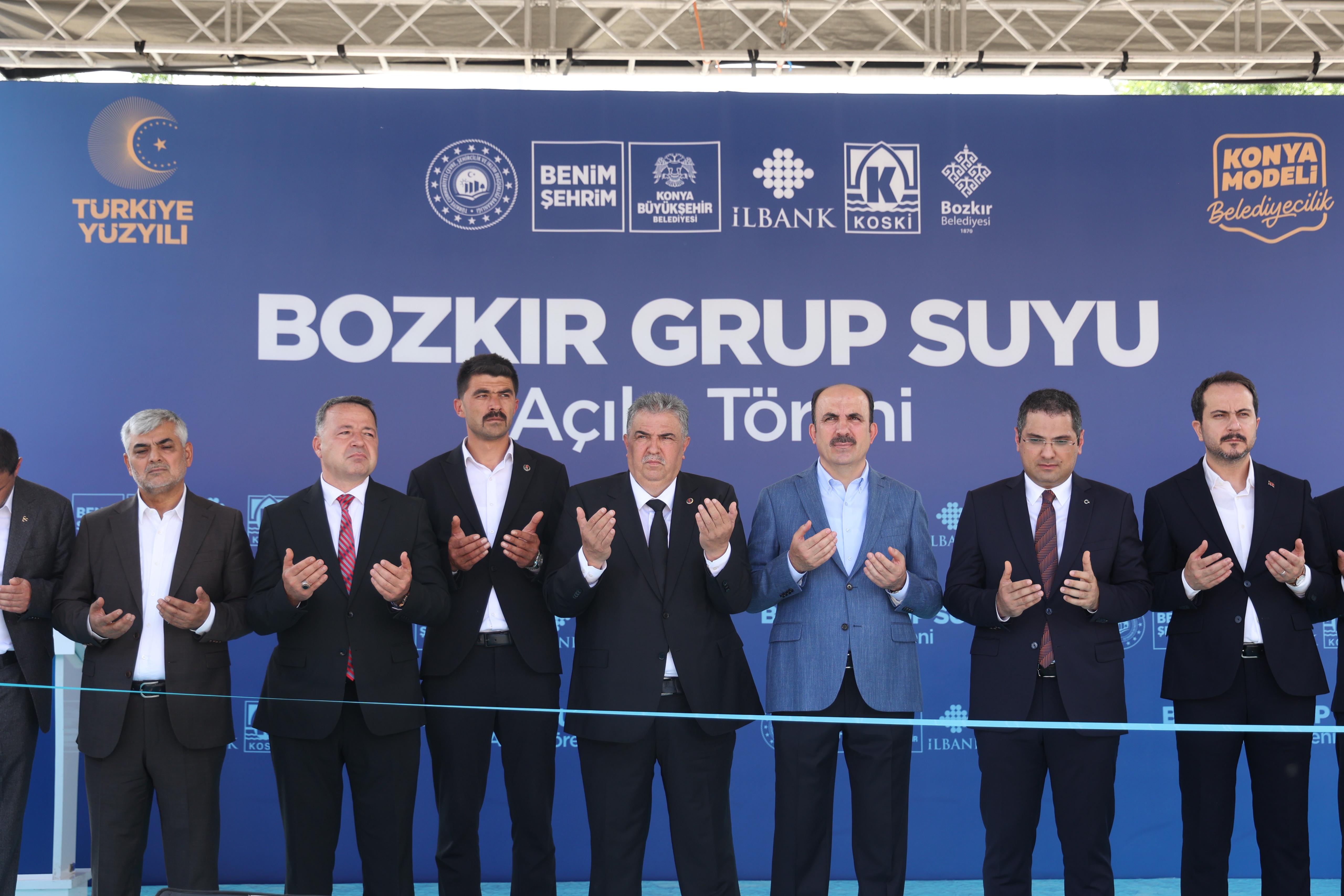 BAŞKAN ALTAY GÜNEYSINIR VE BOZKIR’DA VATANDAŞLARLA BULUŞTU, BOZKIR GRUP SUYU PROJESİ’NİN AÇILIŞI YAPTI