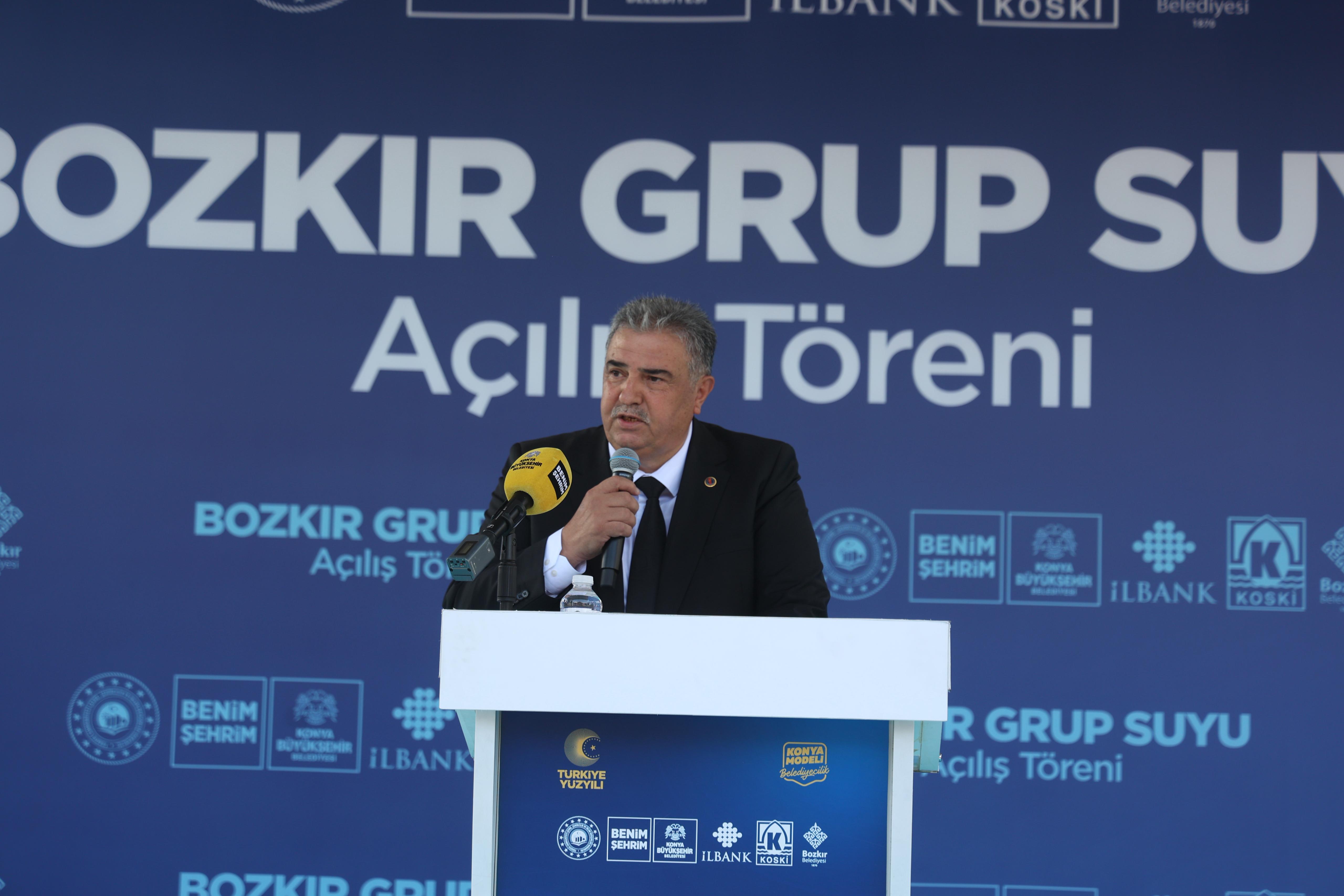 BAŞKAN ALTAY GÜNEYSINIR VE BOZKIR’DA VATANDAŞLARLA BULUŞTU, BOZKIR GRUP SUYU PROJESİ’NİN AÇILIŞI YAPTI