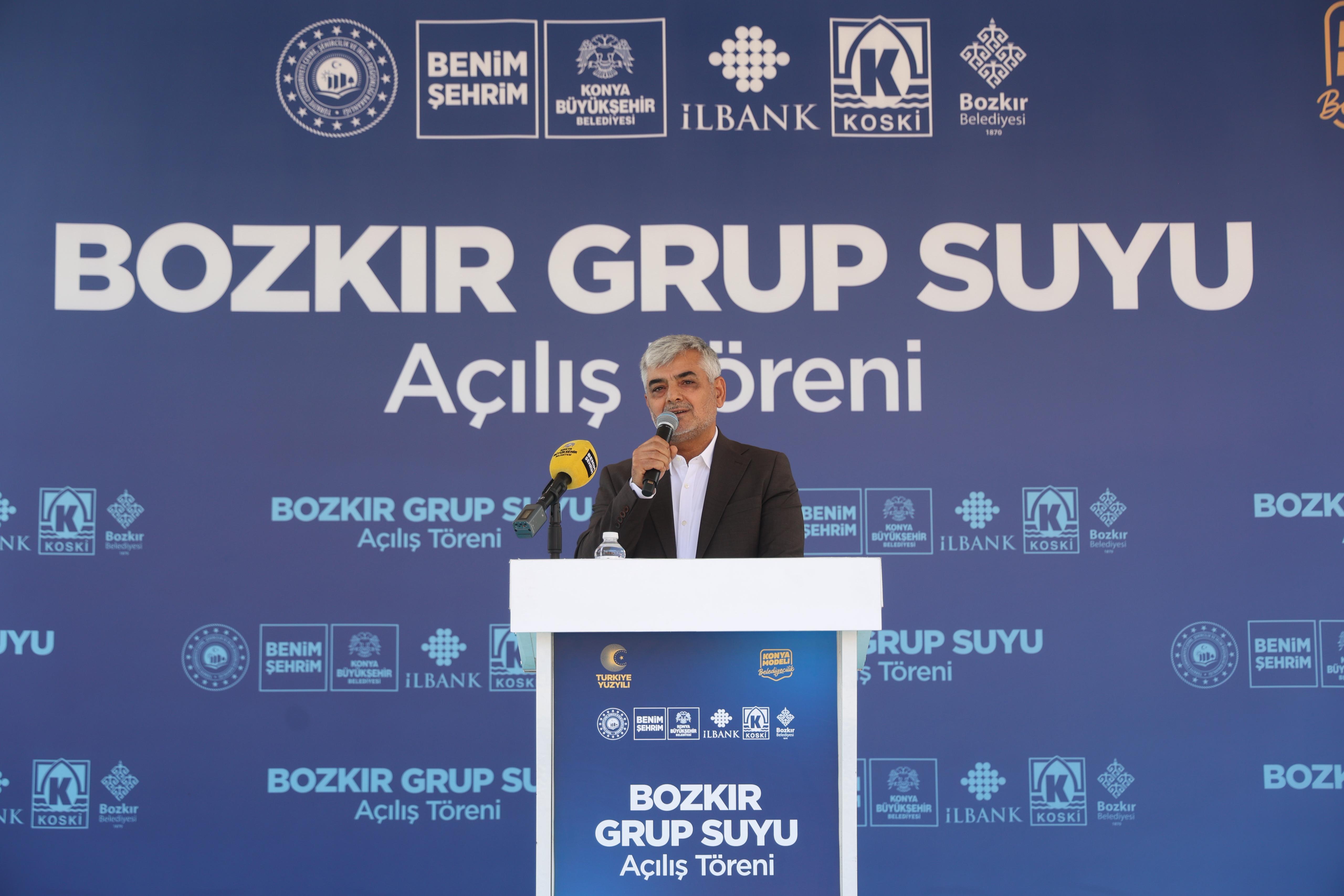 BAŞKAN ALTAY GÜNEYSINIR VE BOZKIR’DA VATANDAŞLARLA BULUŞTU, BOZKIR GRUP SUYU PROJESİ’NİN AÇILIŞI YAPTI