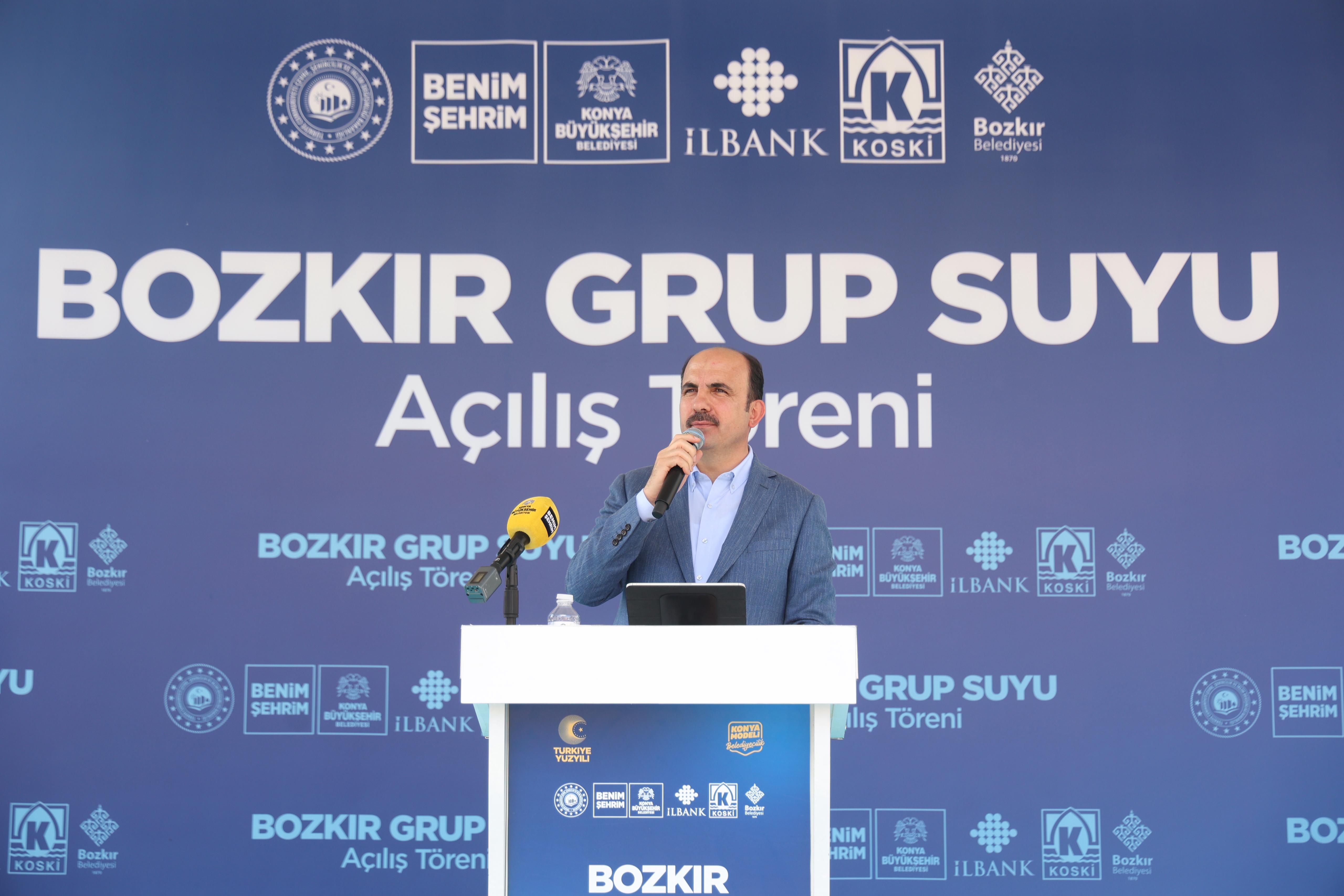 BAŞKAN ALTAY GÜNEYSINIR VE BOZKIR’DA VATANDAŞLARLA BULUŞTU, BOZKIR GRUP SUYU PROJESİ’NİN AÇILIŞI YAPTI