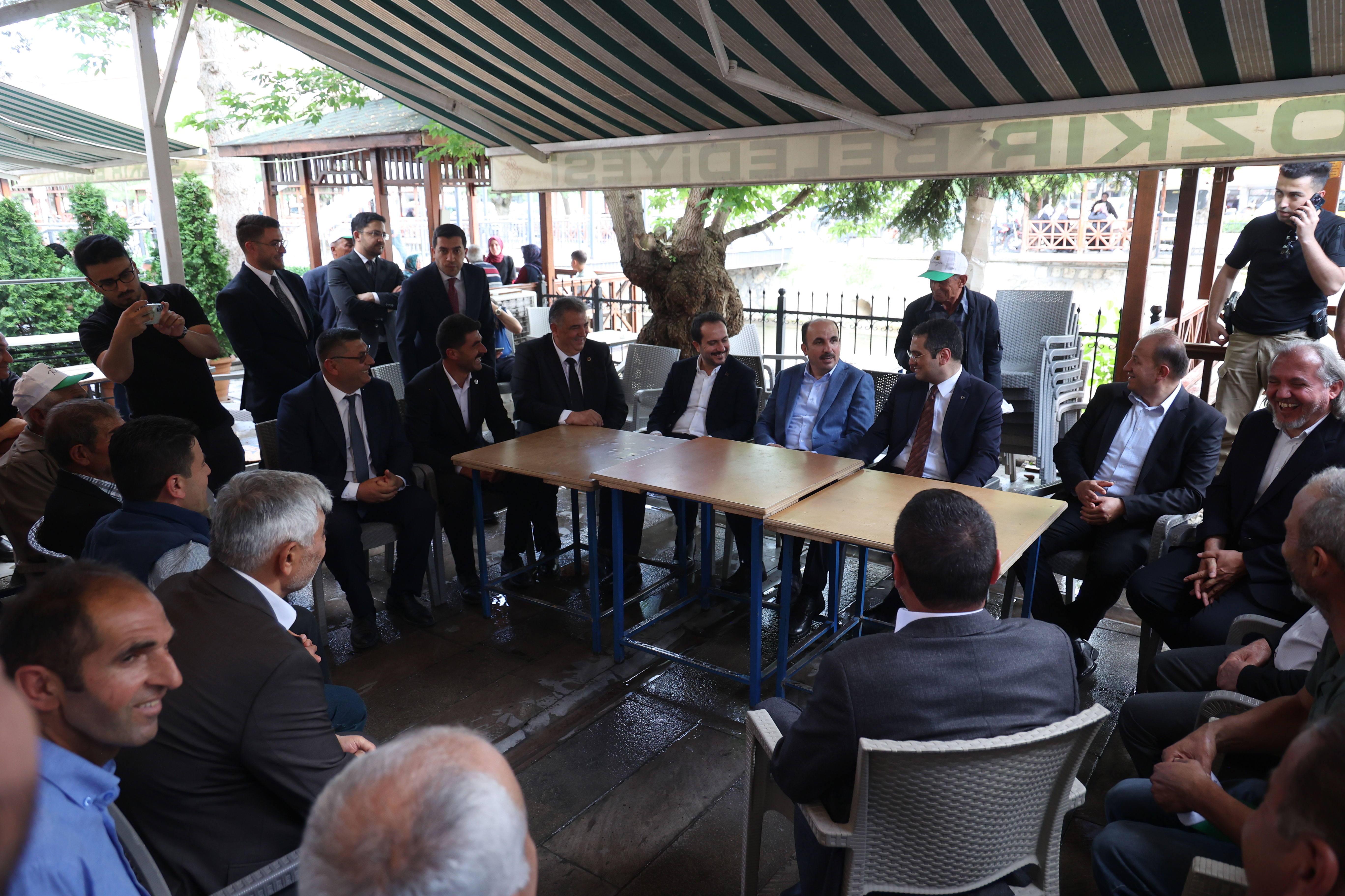 BAŞKAN ALTAY GÜNEYSINIR VE BOZKIR’DA VATANDAŞLARLA BULUŞTU, BOZKIR GRUP SUYU PROJESİ’NİN AÇILIŞI YAPTI
