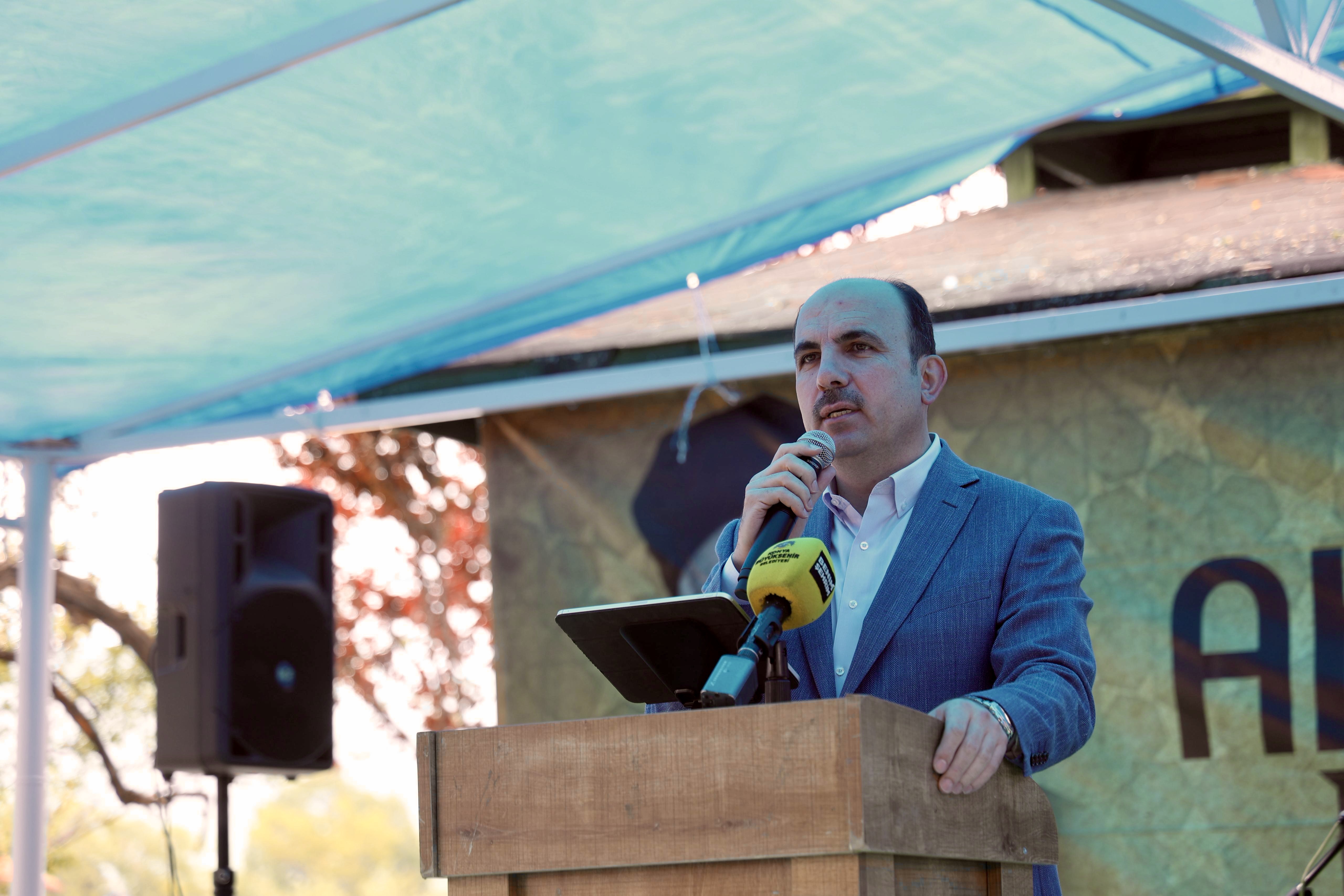 KONYA’NIN MANEVİ ÖNDERLERİNDEN LADİKLİ AHMET HÜDAİ VEFATININ 57. YIL DÖNÜMÜNDE ANILDI