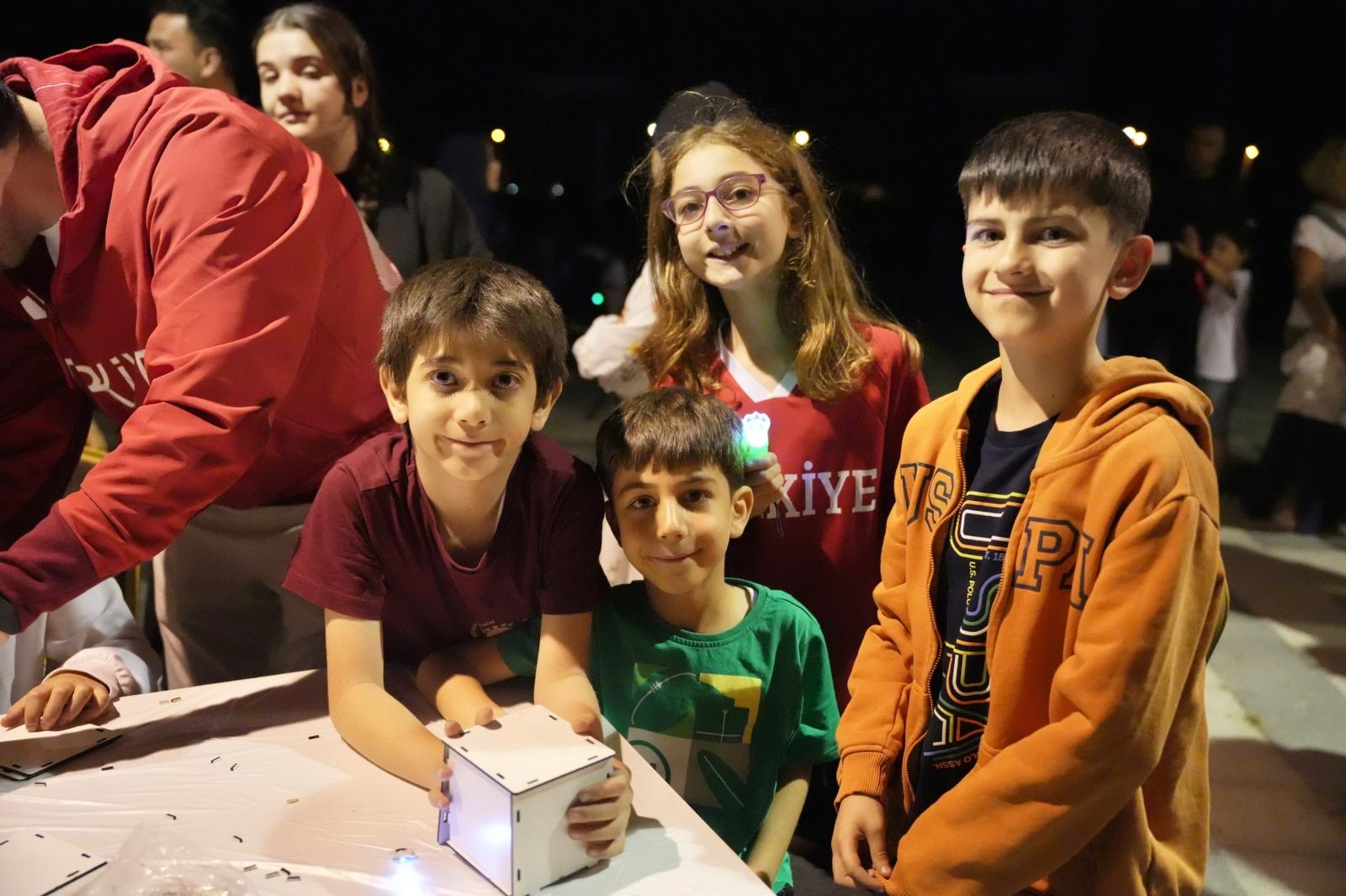 KONYA BİLİM MERKEZİ “GÖKYÜZÜ GÖZLEM ETKİNLİĞİ” İLE ASTRONOMİ MERAKLILARINI BULUŞTURDU