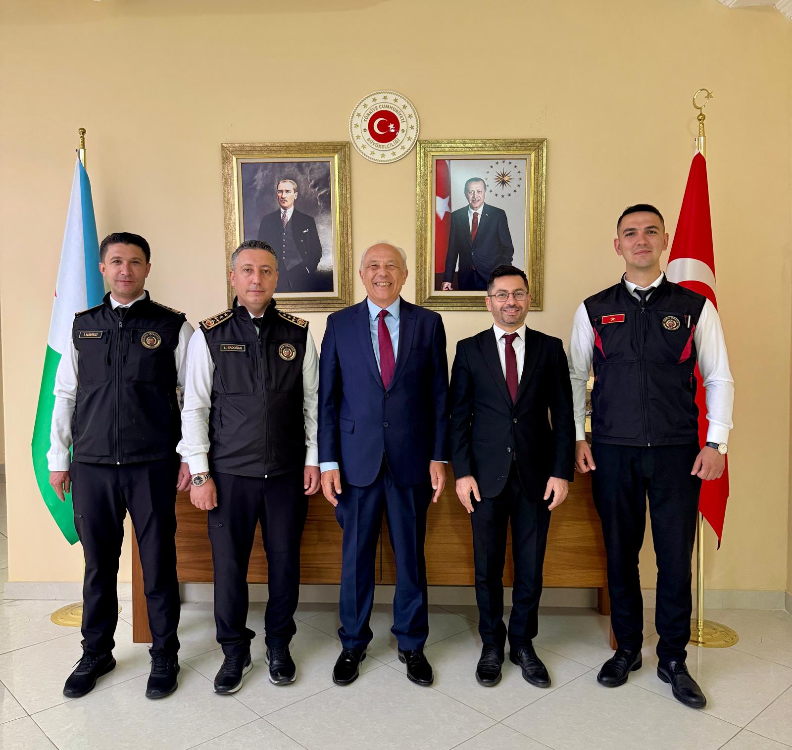 KONYA BÜYÜKŞEHİR, CİBUTİLİ İTFAİYECİLERE İLERİ SEVİYE İTFAİYE EĞİTİMİ VERDİ