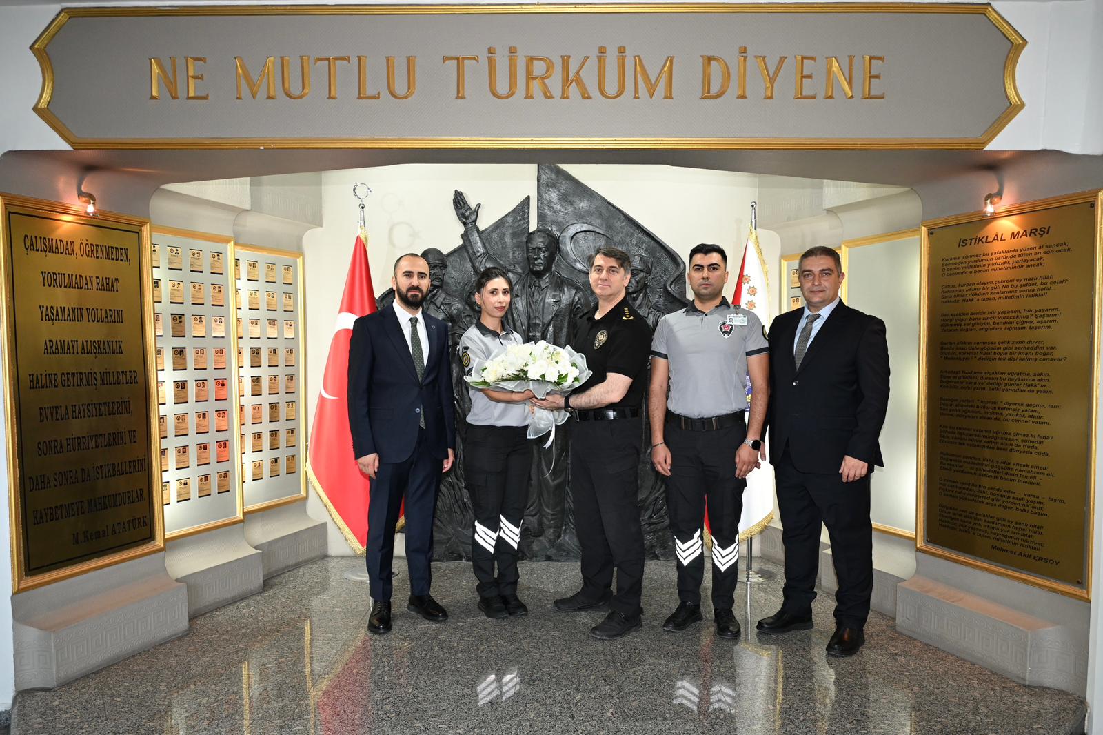 KONYA BÜYÜKŞEHİR VE KOSKİ’NİN GÜVENLİK GÖREVLİLERİNDEN DEVLET PROTOKOLÜNE ZİYARET