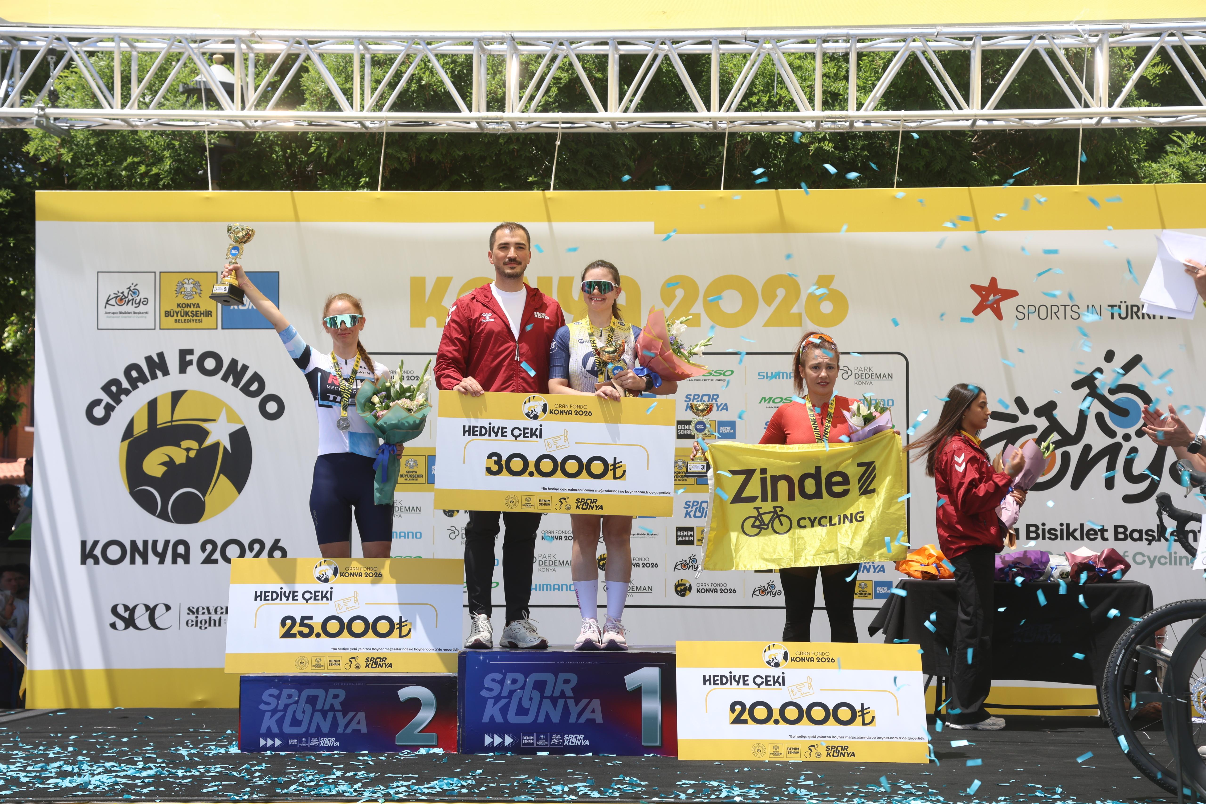 AVRUPA BİSİKLET BAŞKENTİ KONYA’DA GRANFONDO BİSİKLET YOL YARIŞI HEYECANI YAŞANDI