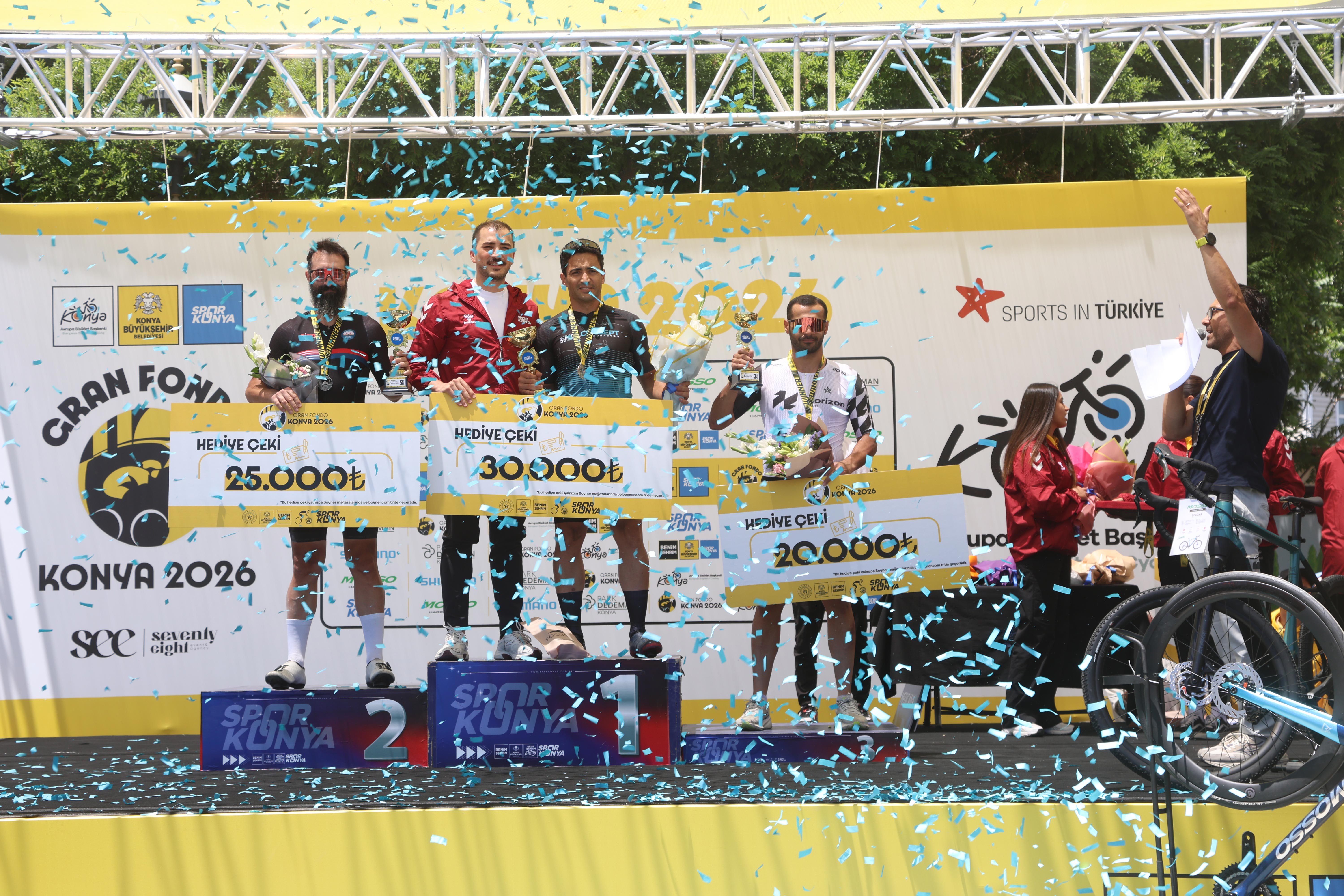 AVRUPA BİSİKLET BAŞKENTİ KONYA’DA GRANFONDO BİSİKLET YOL YARIŞI HEYECANI YAŞANDI