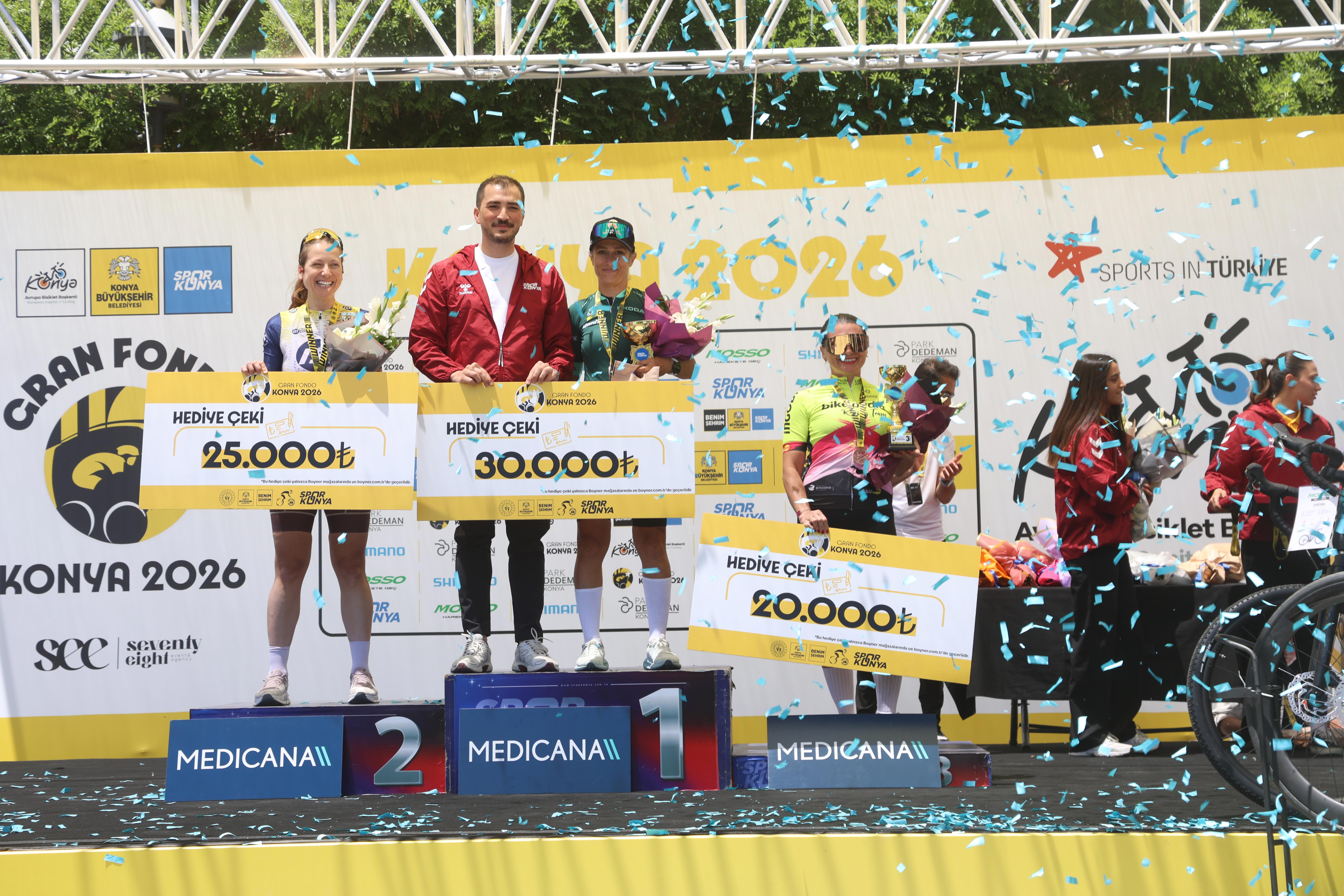 AVRUPA BİSİKLET BAŞKENTİ KONYA’DA GRANFONDO BİSİKLET YOL YARIŞI HEYECANI YAŞANDI