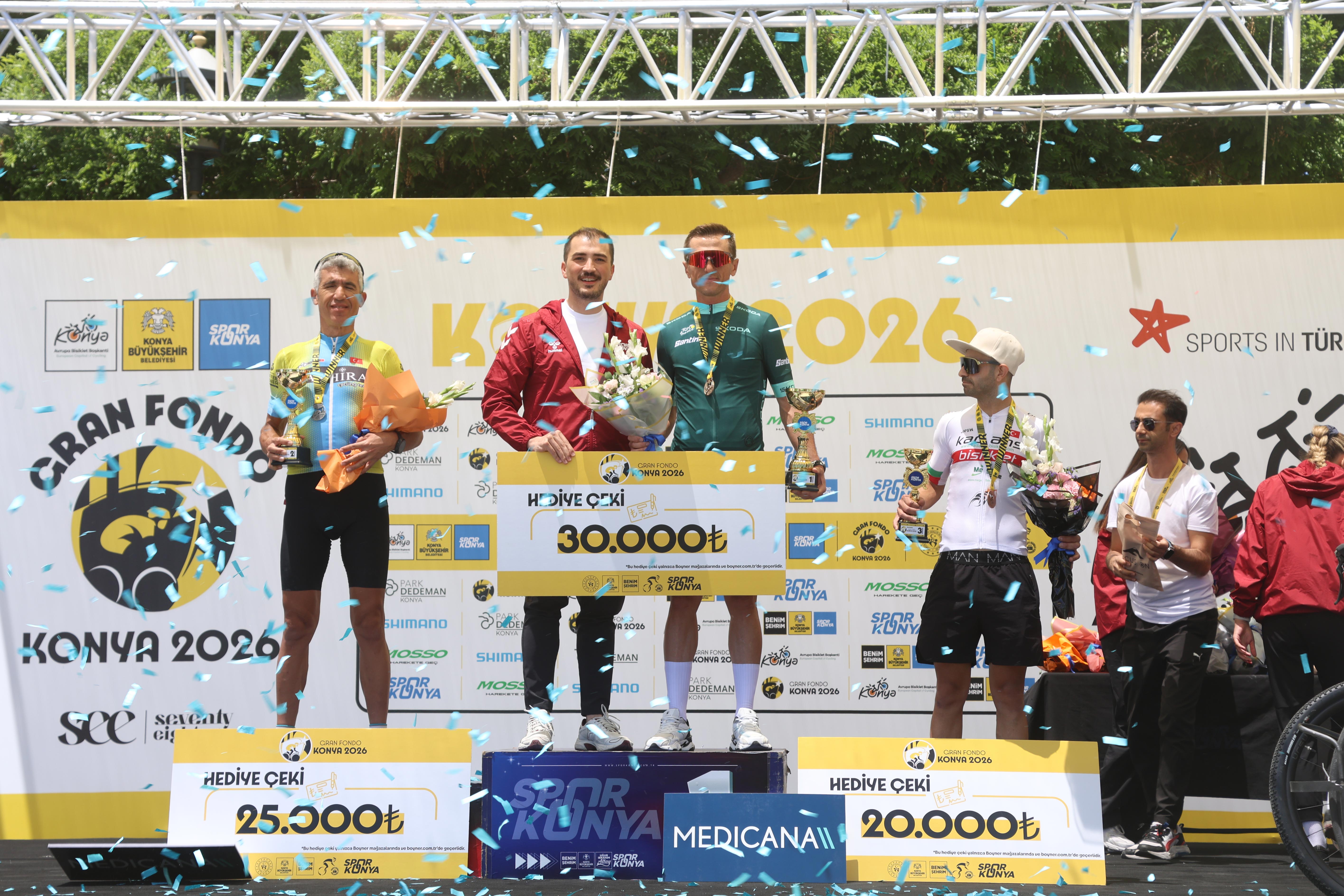 AVRUPA BİSİKLET BAŞKENTİ KONYA’DA GRANFONDO BİSİKLET YOL YARIŞI HEYECANI YAŞANDI