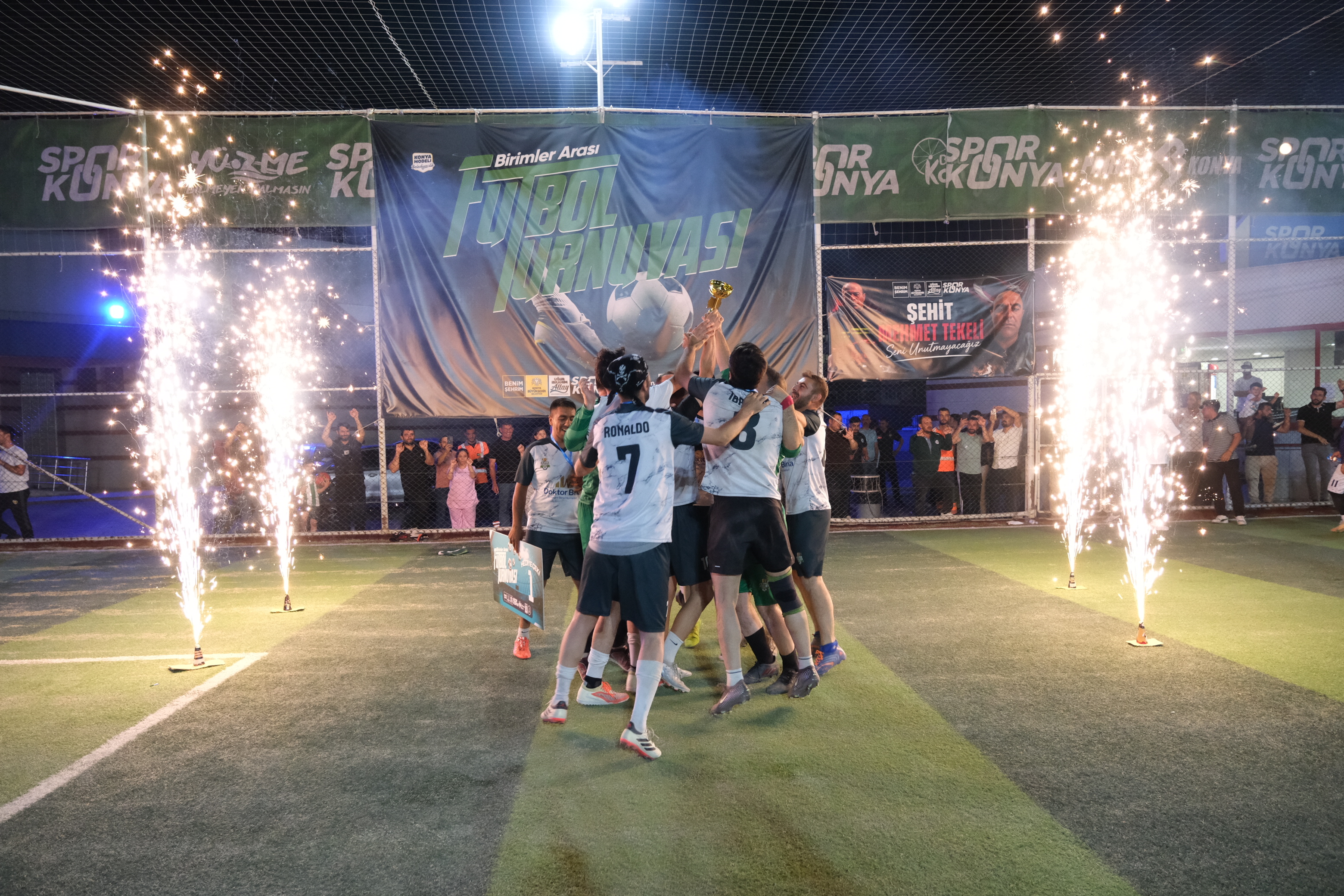 KONYA BÜYÜKŞEHİR'DE FUTBOL TURNUVASI HEYECANI SONA ERDİ