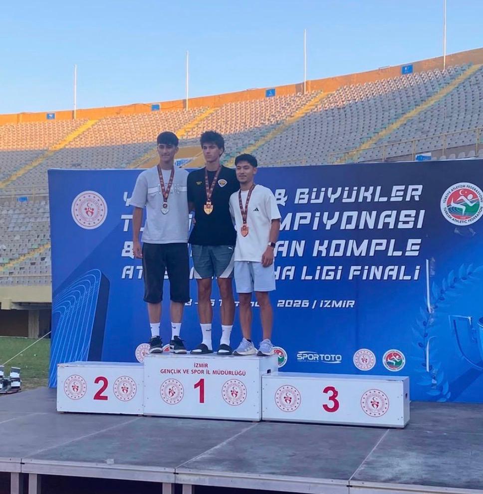 ATLETLERİMİZDEN İZMİR’DE 9 MADALYA BİRDEN