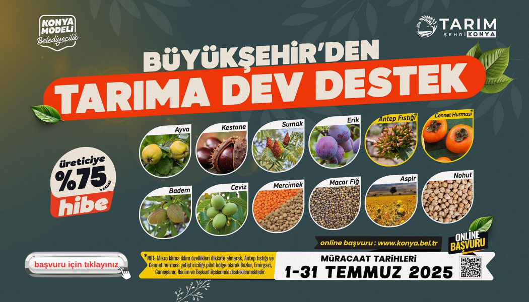 TARIMSAL DESTEK BAŞVURULARI BAŞLIYOR