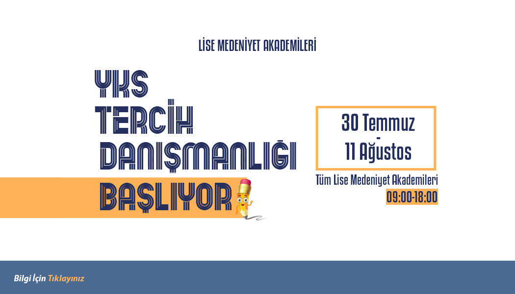 YKS TERCİH DANIŞMANLIĞI BAŞLIYOR