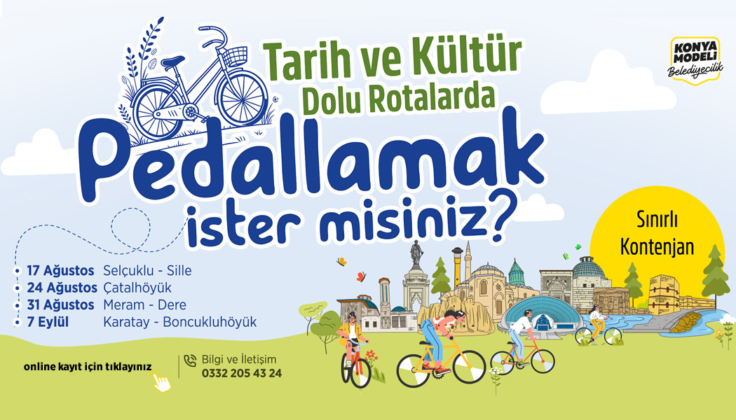 PEDALLAMAK İSTER MİSİNİZ?