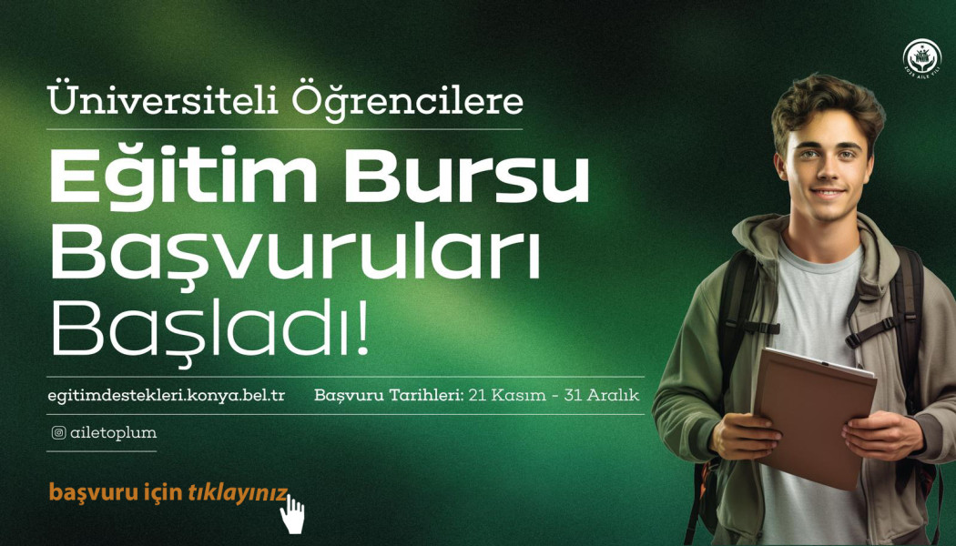 Üniversiteli Öğrencilere Eğitim Bursu Başvuruları Başladı