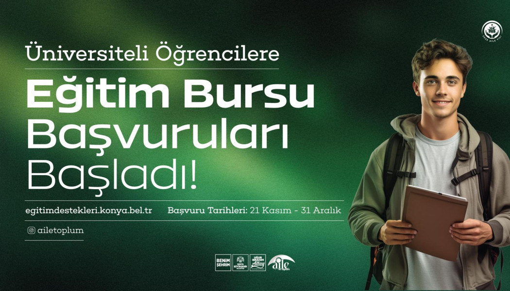 Üniversiteli Öğrencilere Eğitim Bursu Başvuruları Başladı