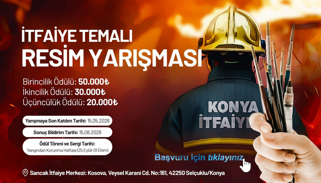 İTFAİYE TEMALI RESİM YARIŞMASI