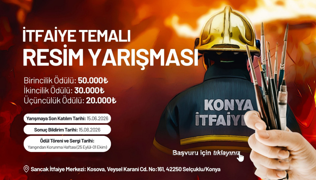 İTFAİYE TEMALI RESİM YARIŞMASI