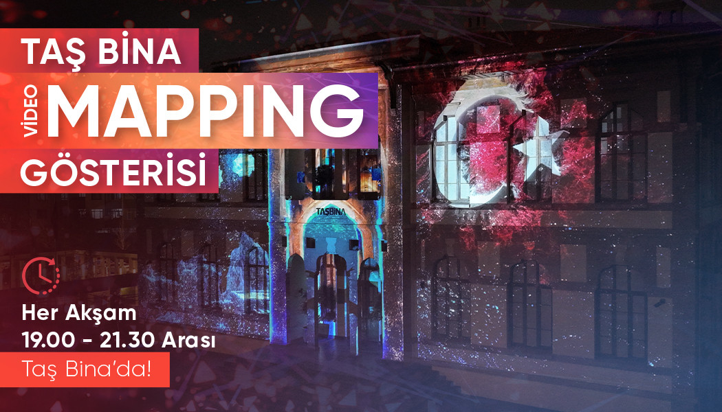 TAŞ BİNA VİDEO MAPPING GÖSTERİSİ