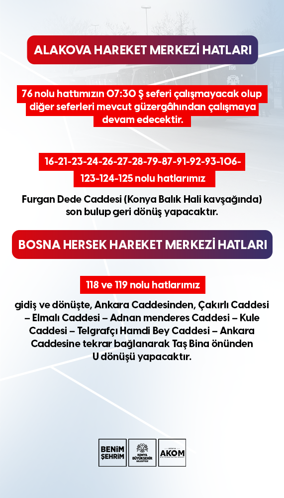 Galeri Otobüs Hatları - 3