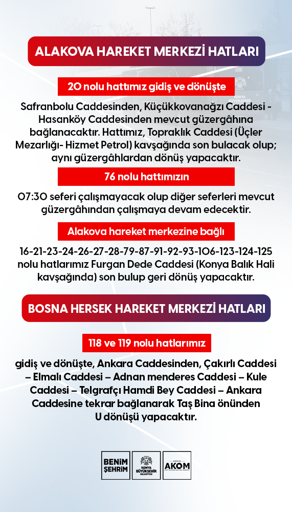 Galeri Otobüs Hatları-3