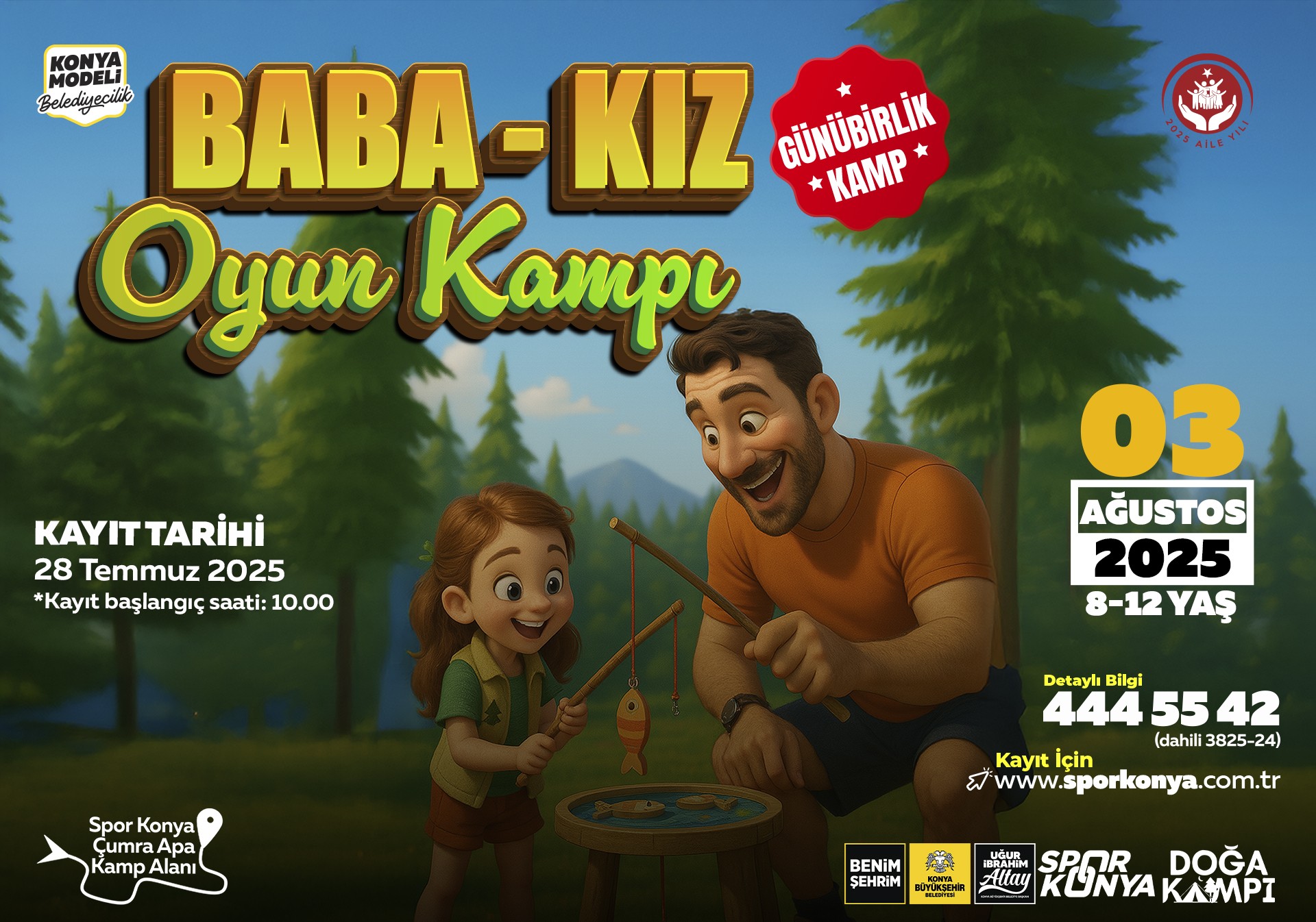 Baba ve Kızlara Özel Unutulmaz Bir Gün
