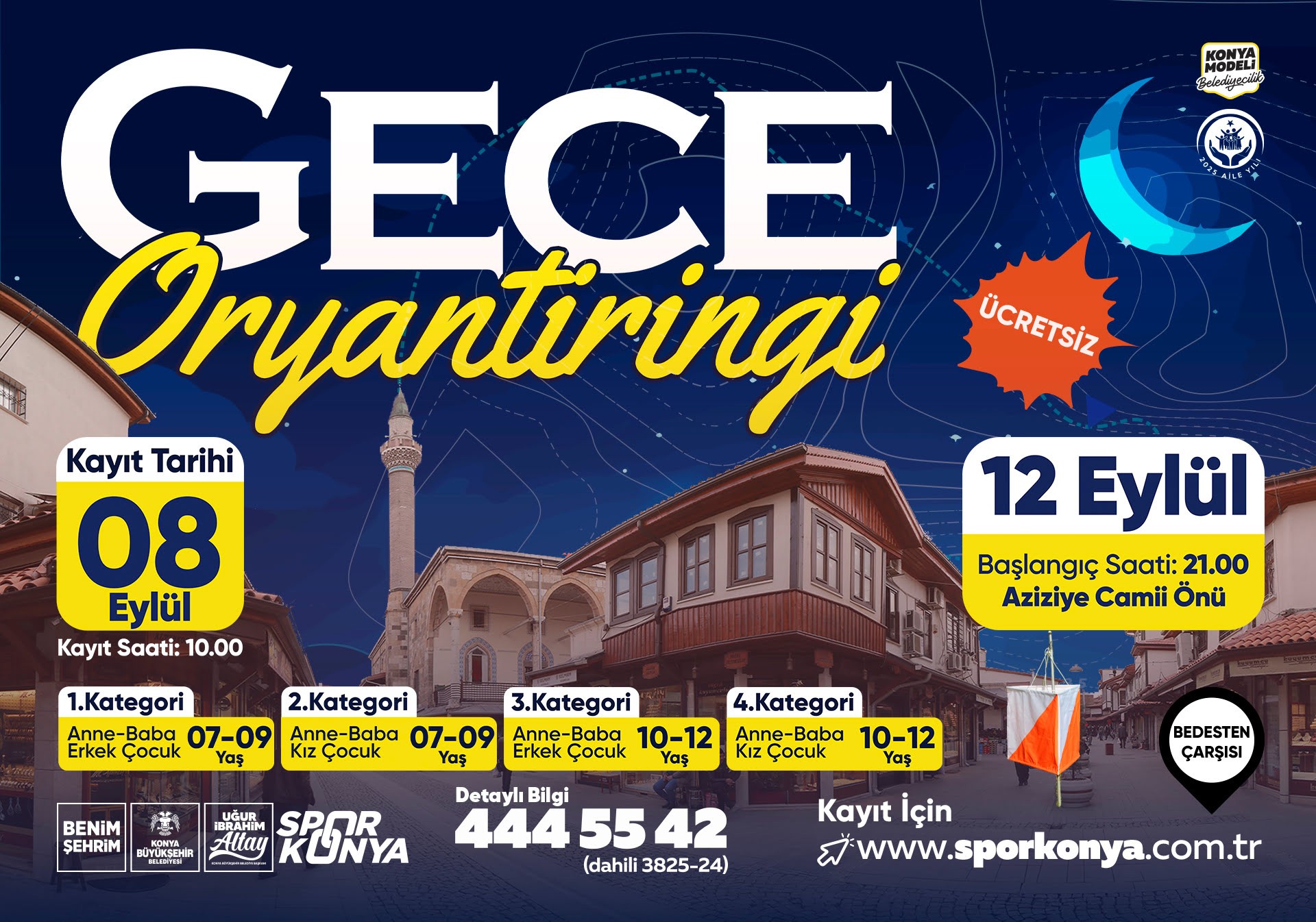 AİLE GECE ORYANTİRİNGİ BAŞVURU