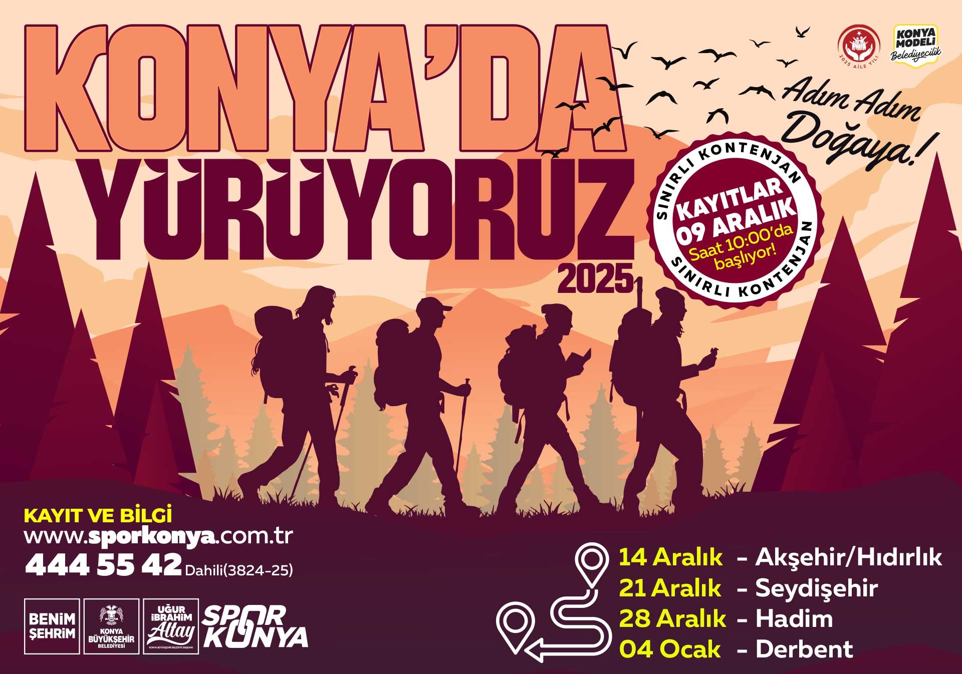 Konya’da Yürüyoruz