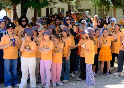 Kızlar anneleriyle unutulmaz anlar yaşadı