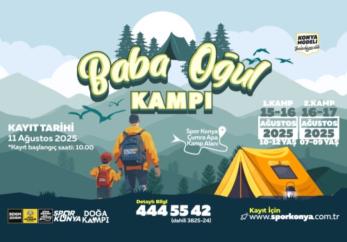 Baba Oğul Kampı Kayıtları Başlıyor