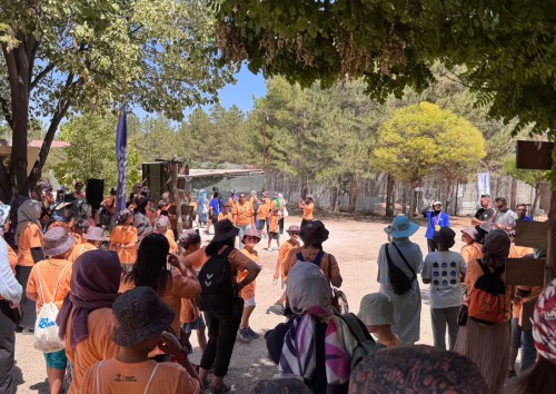 Büyükşehir “Anne-Oğul Kampı”yla ailelere doğa keyfi yaşattı