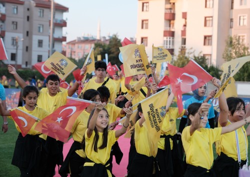 Sporun Kalbi Konya’da attı: Spor okulları olimpiyatları nefes kesti