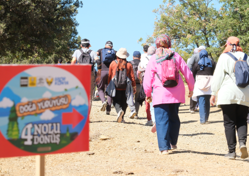 Konya’nın saklı güzelliklerinde  sonbahar yürüyüşleri gerçekleşti