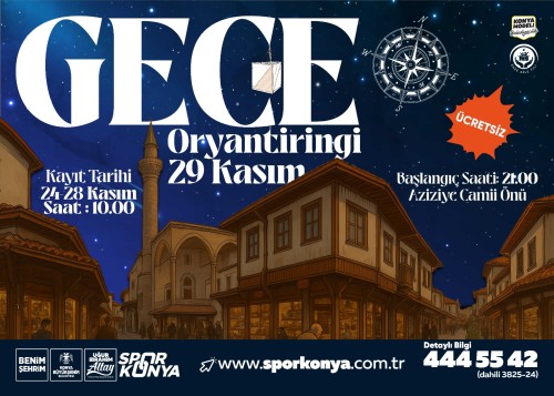 GECE ORYANTİRİNGİ – BAŞVURU & GENEL KURALLAR