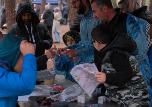 Laser Oryantiringi büyük ilgi gördü