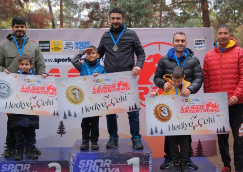 Laser Oryantiringi büyük ilgi gördü