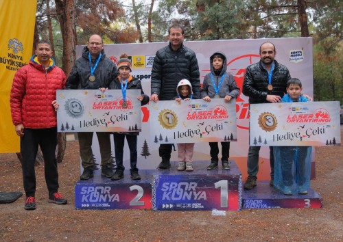 Laser Oryantiringi büyük ilgi gördü