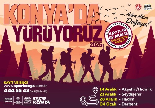 Konya’da Yürüyoruz